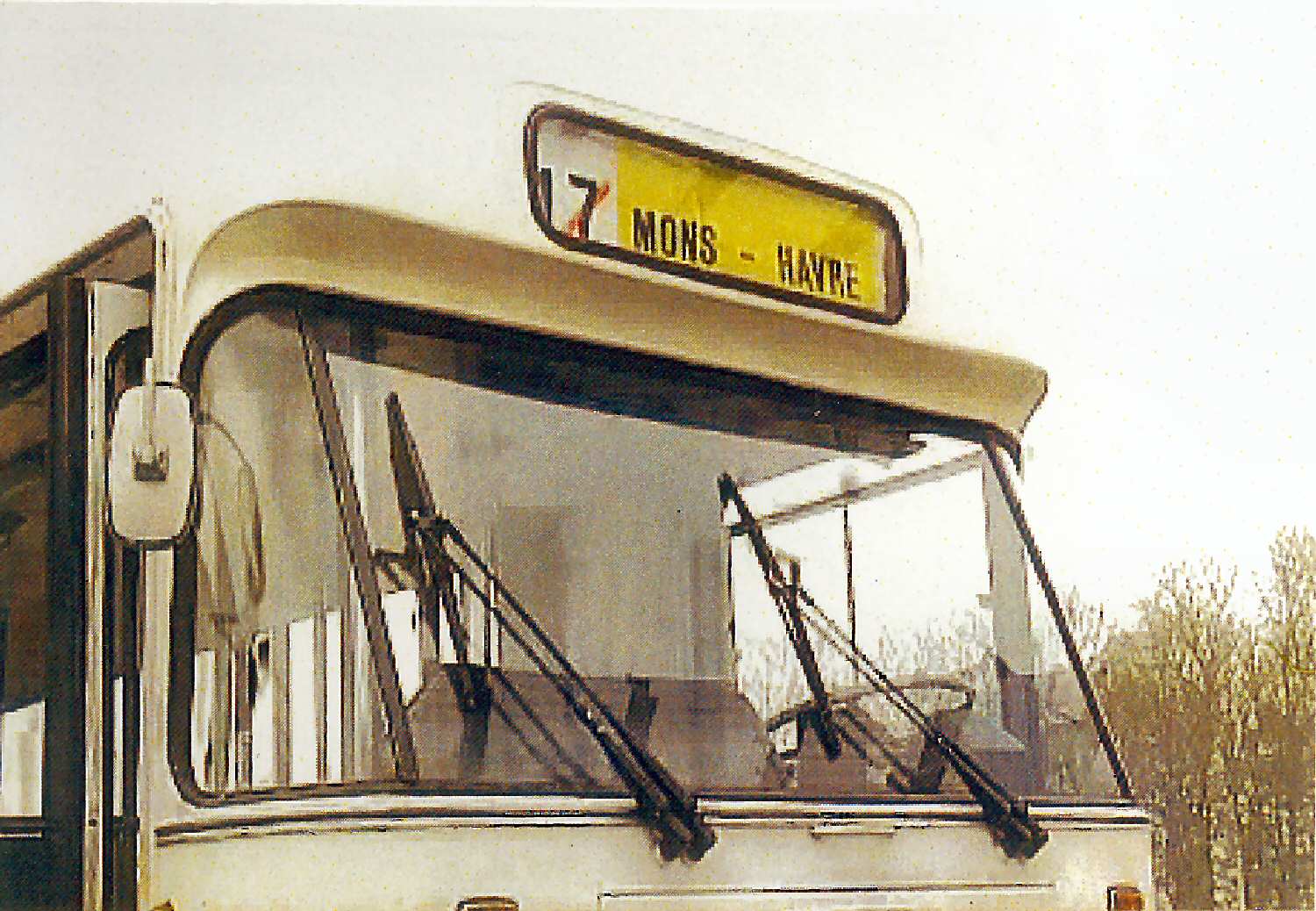 Havré : Bus venant de Mons.