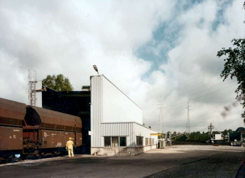 Baudour : Manutention charbon 19-07-1985
