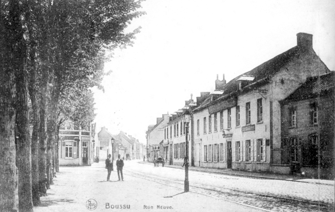 Boussu : Rue Neuve (1920).