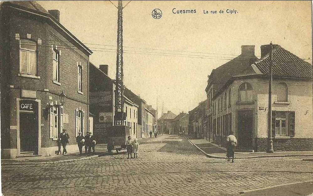 Cuesmes : Rue de Ciply.