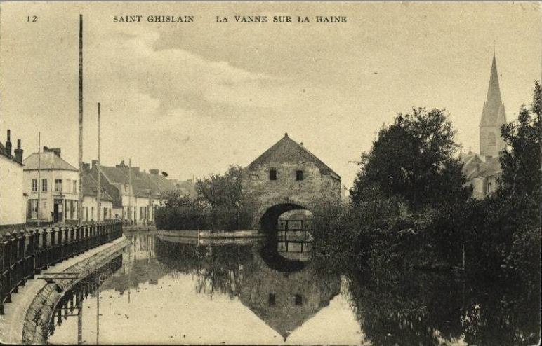 Saint-Ghislain : La vanne sur la Haine.