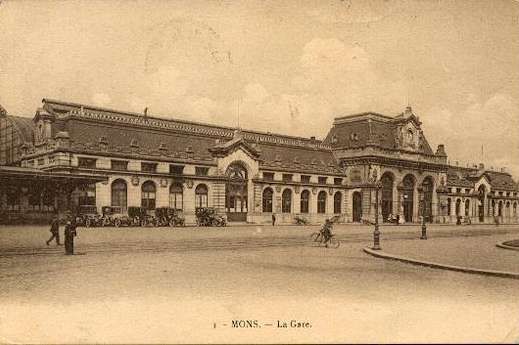 Mons : La gare.