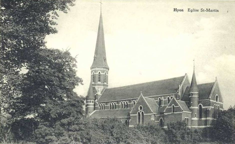 Hyon : Eglise St-Martin.