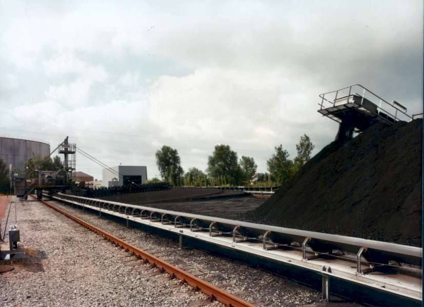 Baudour : Manutention charbon 19-07-1985