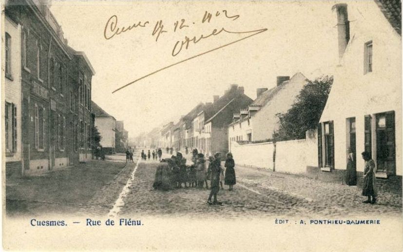 Cuesmes : Rue de Flénu.