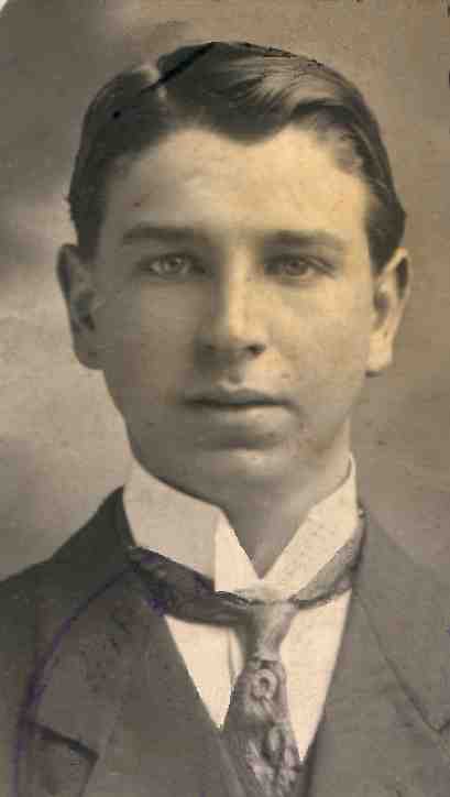 Franc - Borégne à l'âge de 18 ans en 1920