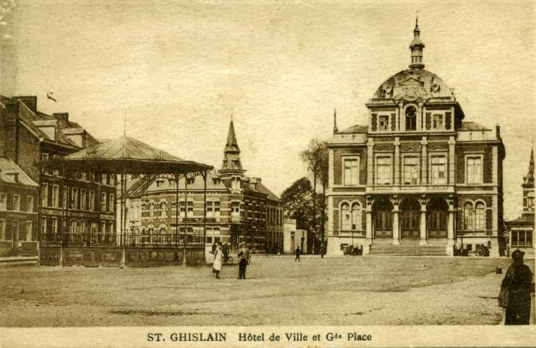 Saint-Ghislain : Grand-Place.