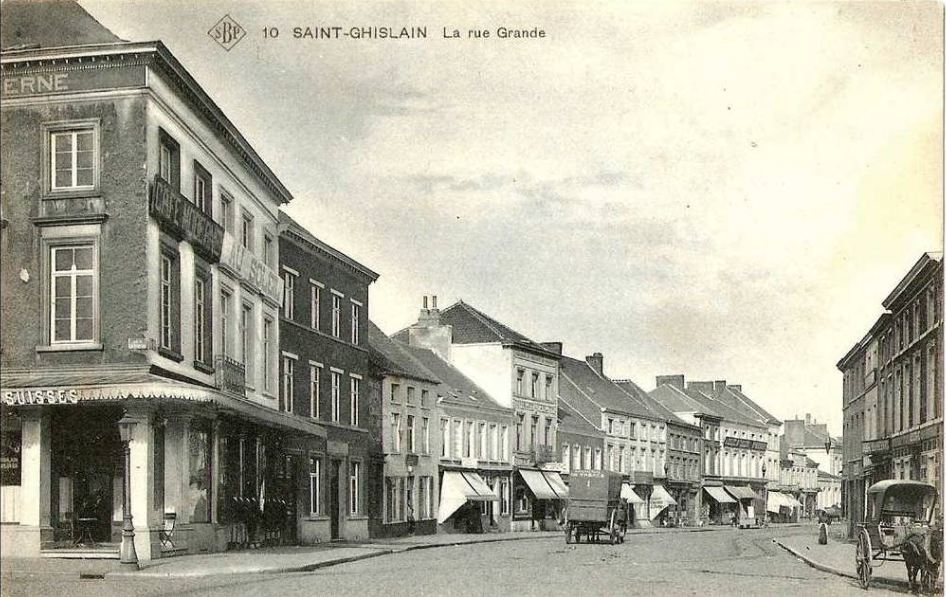 Saint-Ghislain : Grand'Rue.
