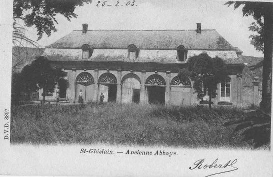 Saint-Ghislain : Ancienne Abbaye.