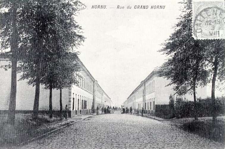 Hornu : Rue du Grand Hornu.