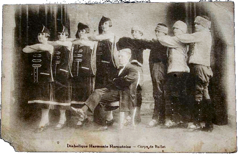 Hornu : Diabolique Harmonie Hornutoise Corps de Ballet. 