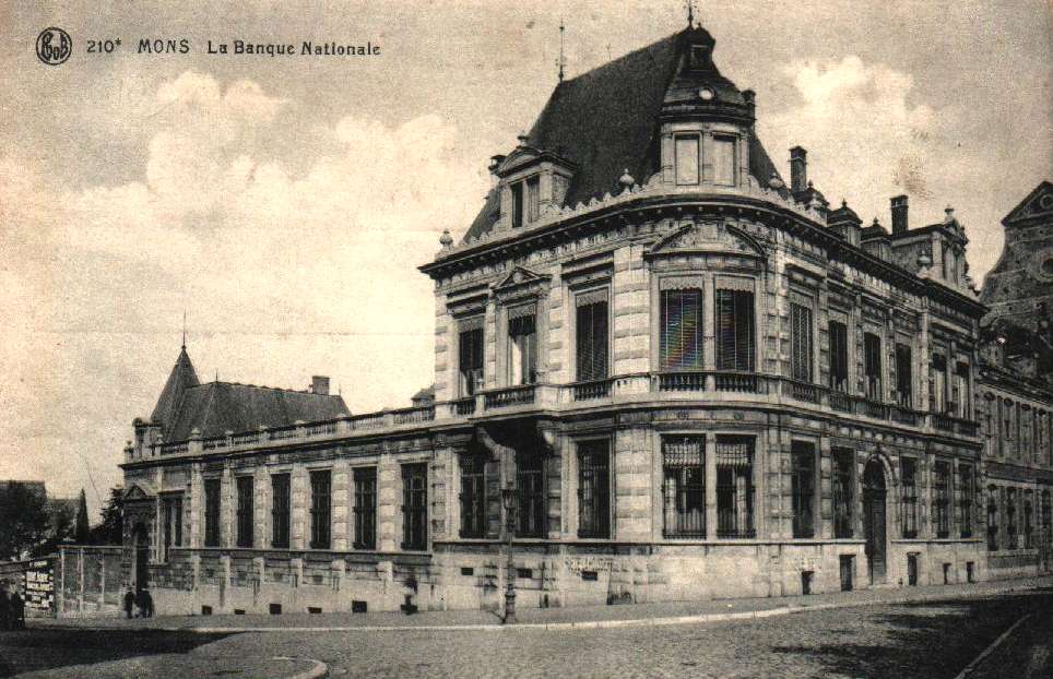 Mons : Banque Nationale.