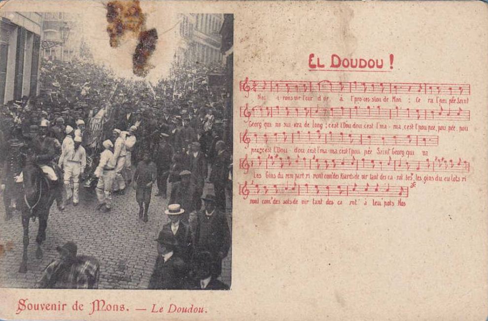 Mons : Le Doudou - Paroles et Musique - 1909. 
