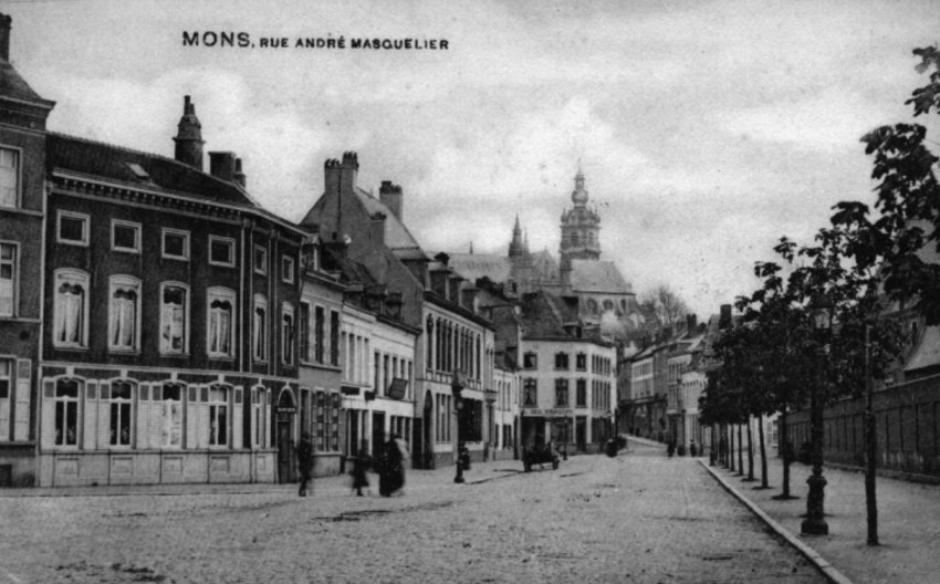Mons : Rue André Masquelier.