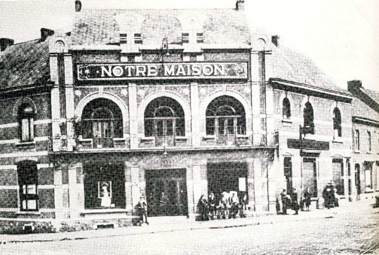 Quaregnon : Maison du Peuple (vers 1913).